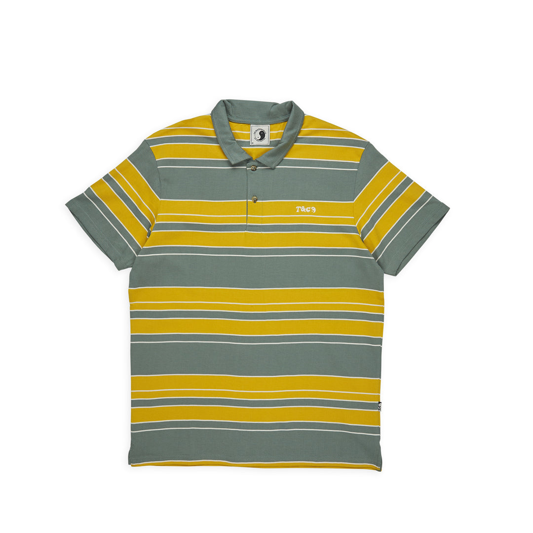 T&C Surf Designs RATM S/S Polo - Grey Green