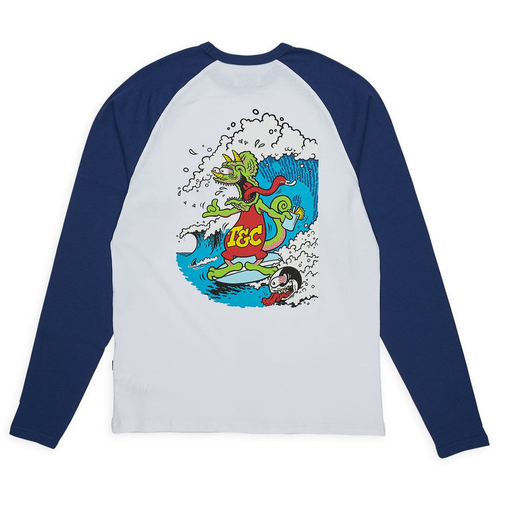 T&C Surf Designs Jon Fink L/S T-Shirt - White