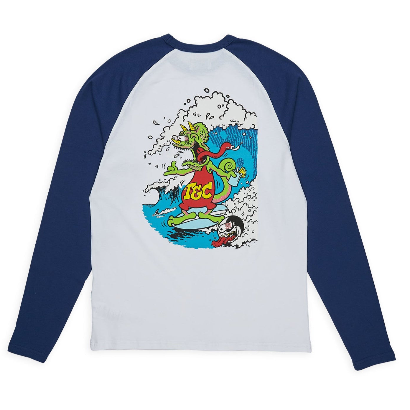 T&C Surf Designs Jon Fink L/S T-Shirt - White