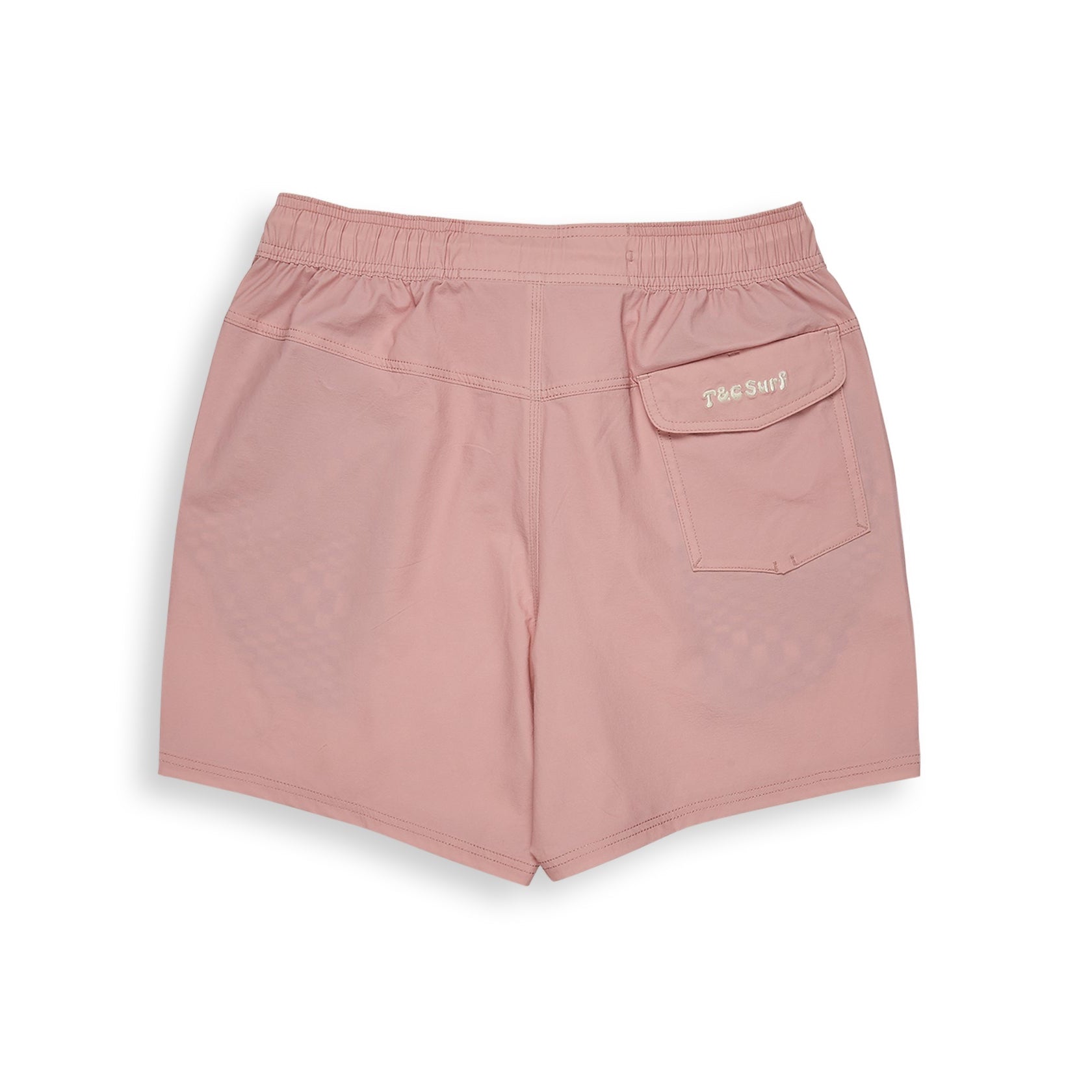 T&C Surf Designs OG Elastic 16.5" Beach Short - Dawn Mauve