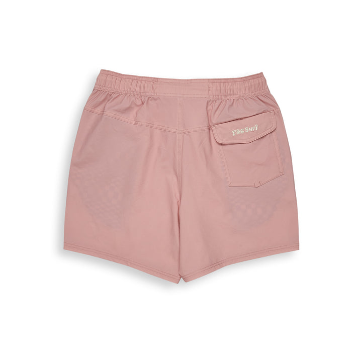 T&C Surf Designs OG Elastic 16,5" Beach Short - Dawn Mauve