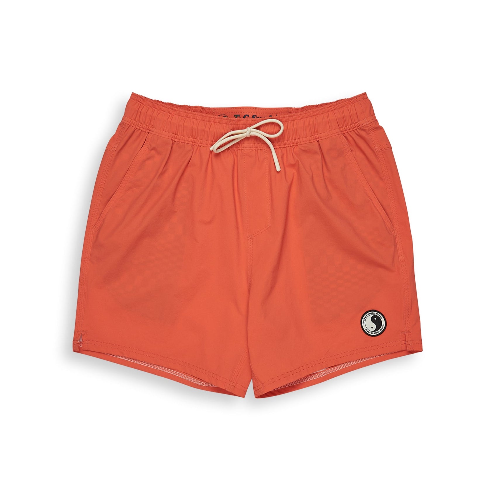 T&C Surf Designs OG Elastic 16.5" Beach Short - Used Red