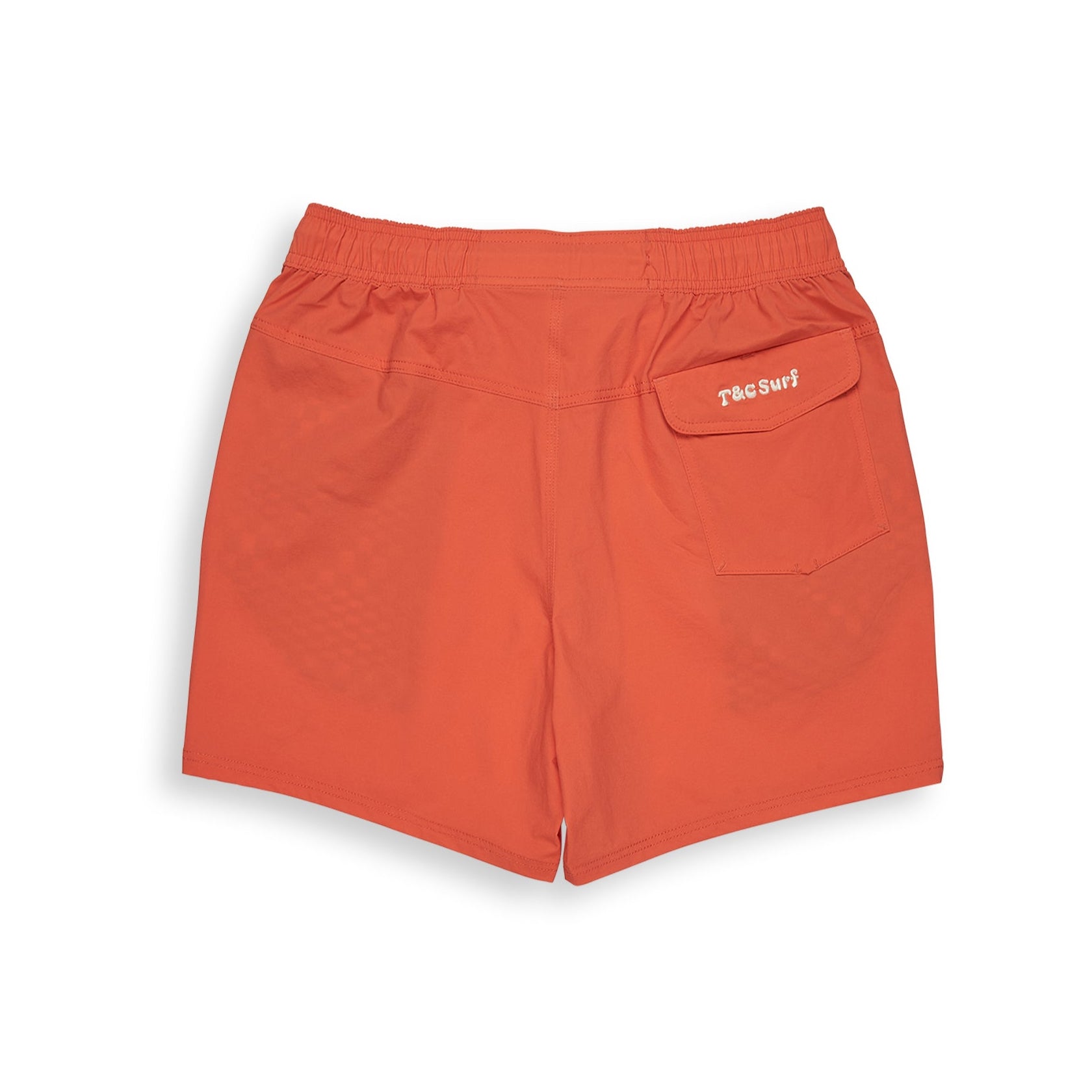 T&C Surf Designs OG Elastic 16.5" Beach Short - Used Red