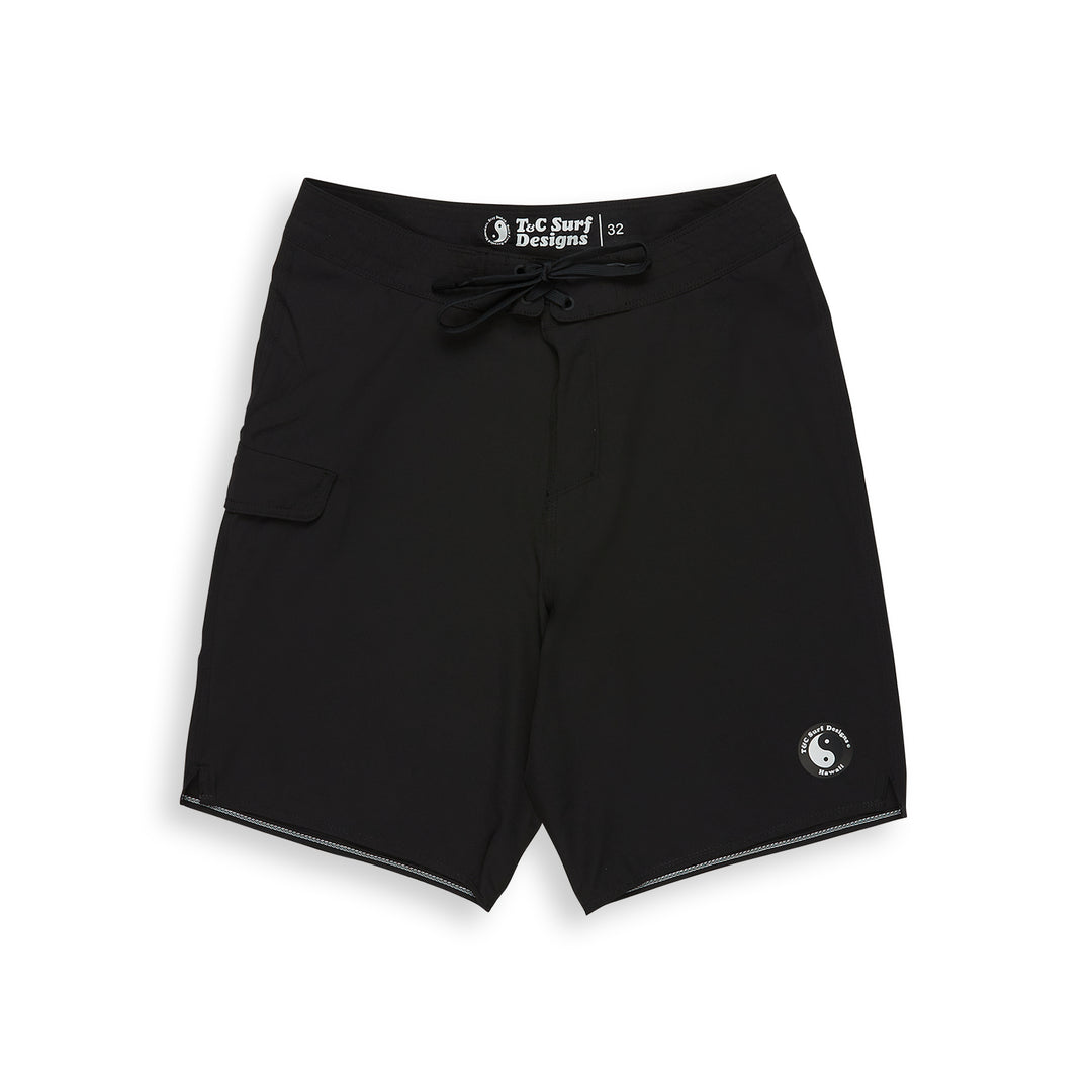 T&amp;C Surf Designs Modern Scalop 21'' Bshort Black