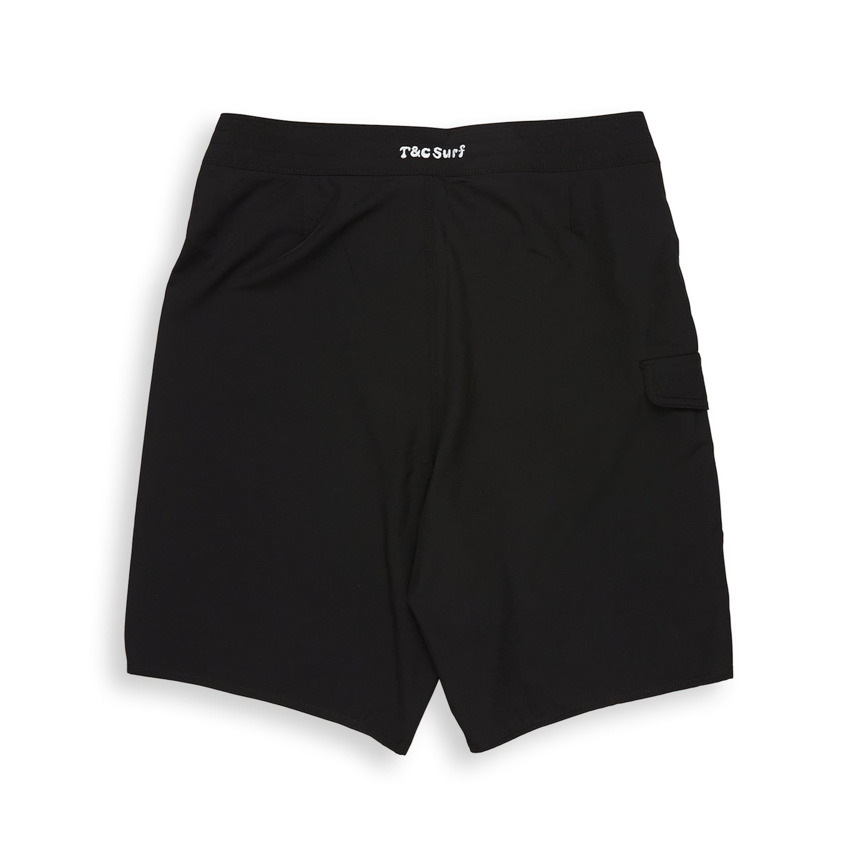 T&C Surf Designs Modern Scalop 21'' Bshort Black