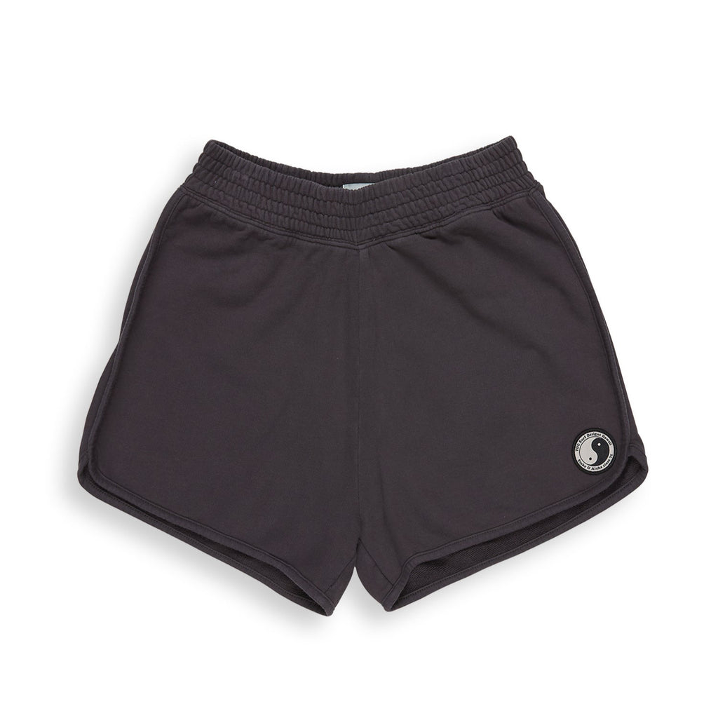 T&C Surf Designs Women YY Fleece Short - Washed Black
