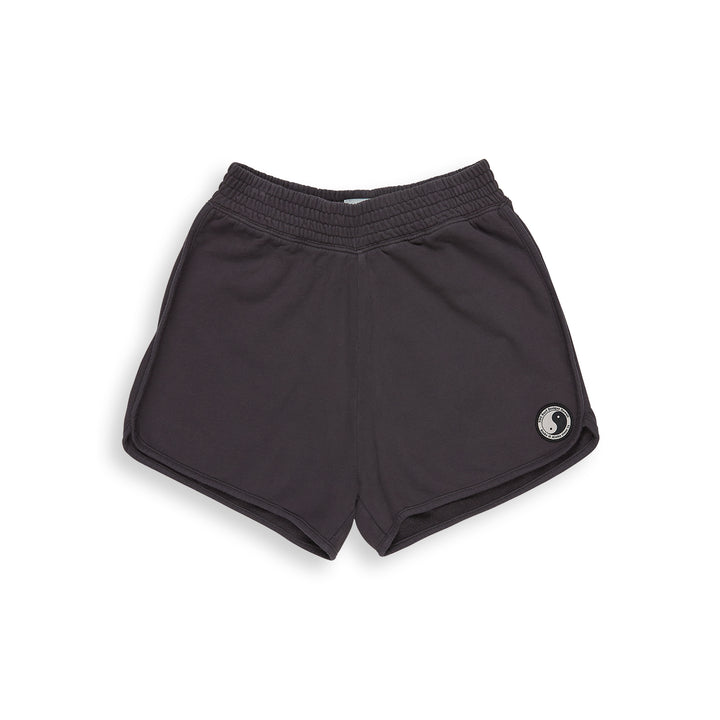 T&C Surf Designs Women YY Fleece Short - Washed Black