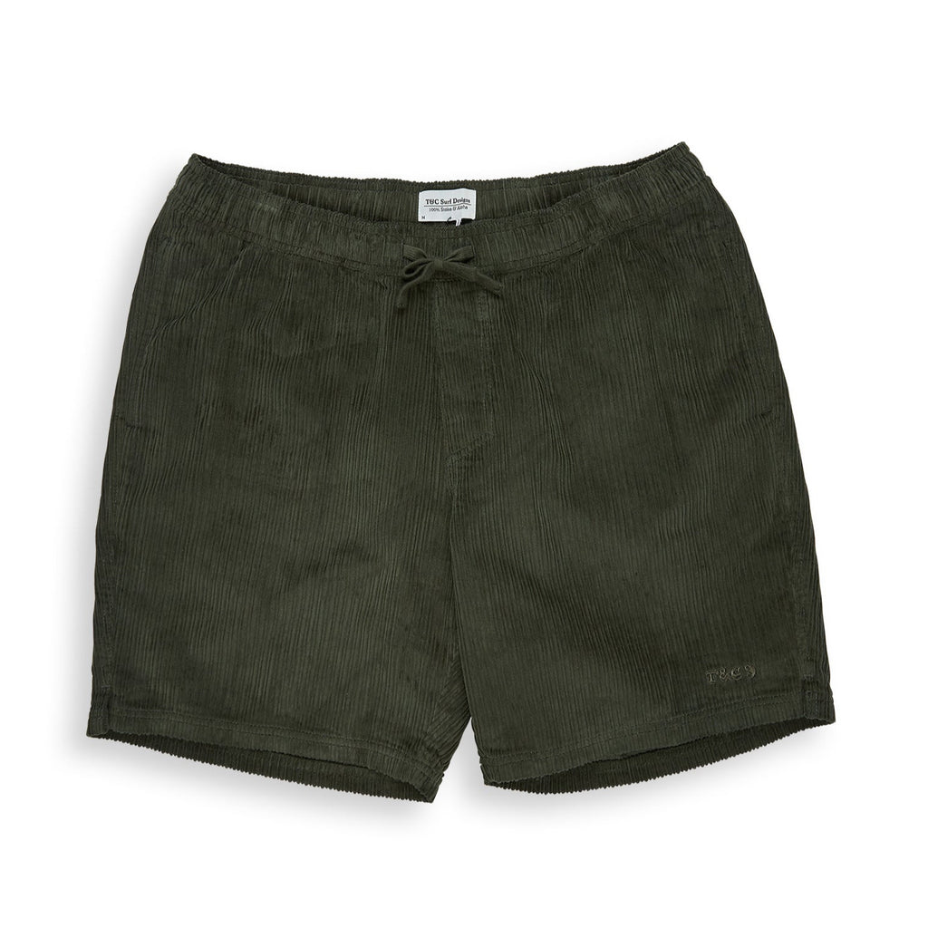 T&C Surf Designs Corduroy Beach Walkshorts 19'' - Dark Military