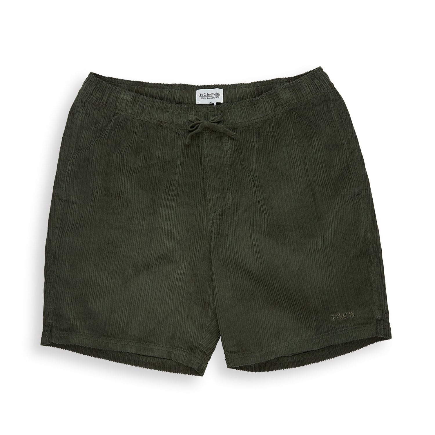 T&C Surf Designs Corduroy Beach Short 19'' - Dark Military