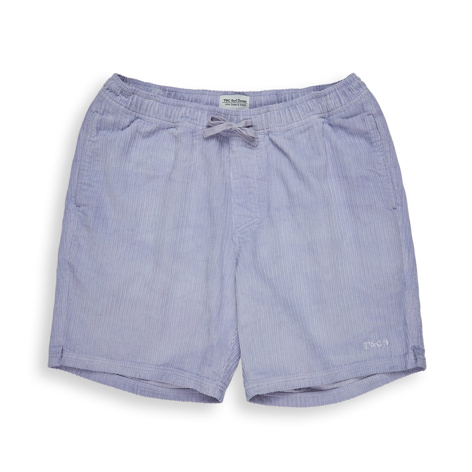 T&C Surf Designs Corduroy Beach Short 19'' - Washed Lavender