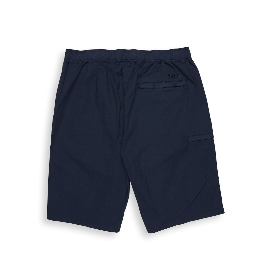 T&C Surf Designs Elastic Country Short 21'' - Dark Navy