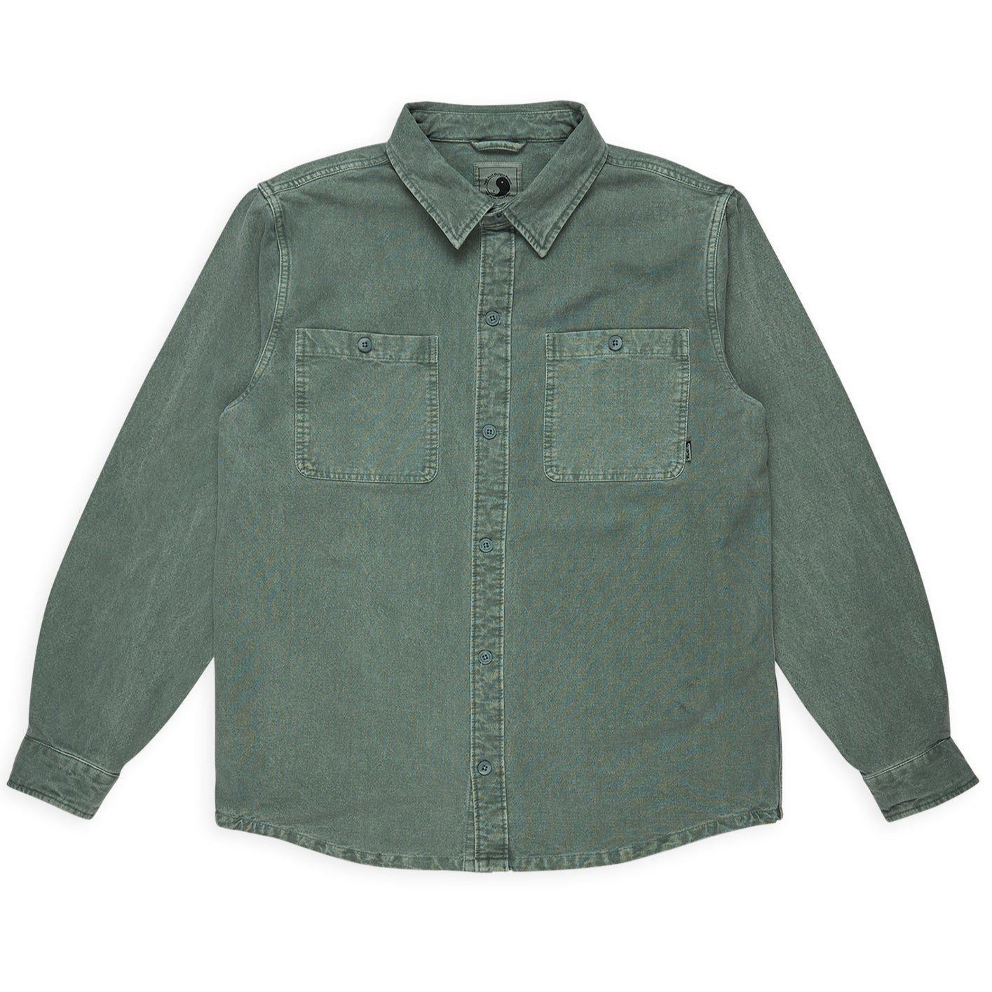 T&C Surf Designs Town Over Shirt - Gray Green