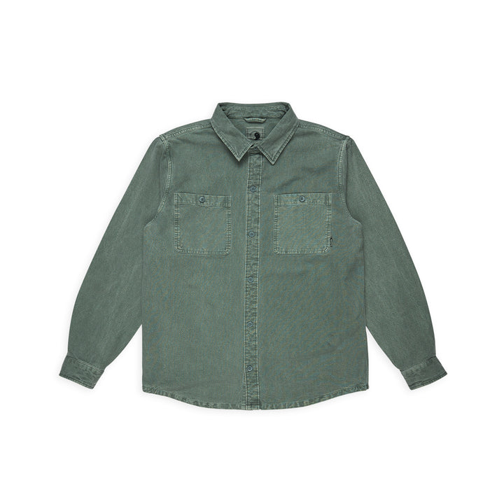 T&C Surf Designs Town Over Shirt - Grey Green