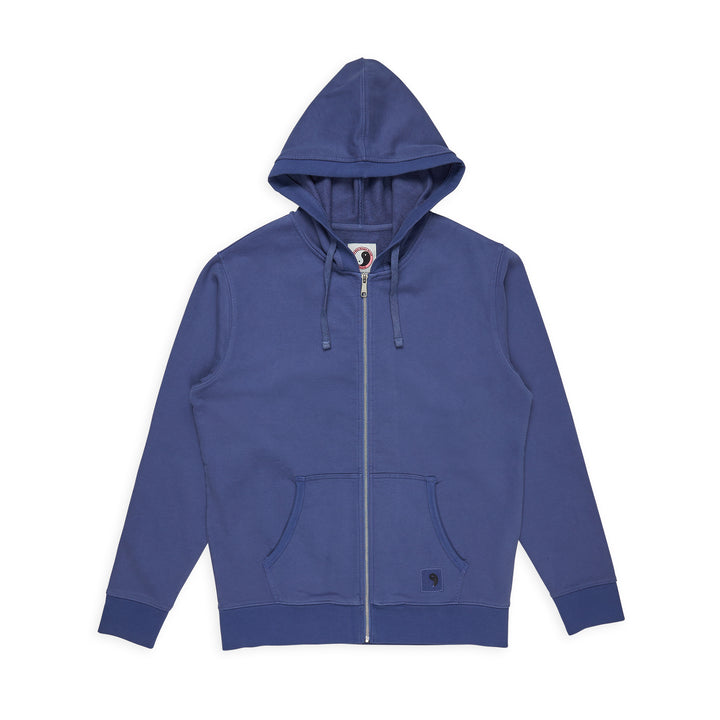 T&C Surf Designs Plain Full Zip Hooded - Dark Lavender