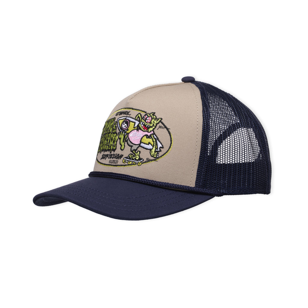 T&amp;C Surf Designs Funco Unstructured Trucker Cap-Navy