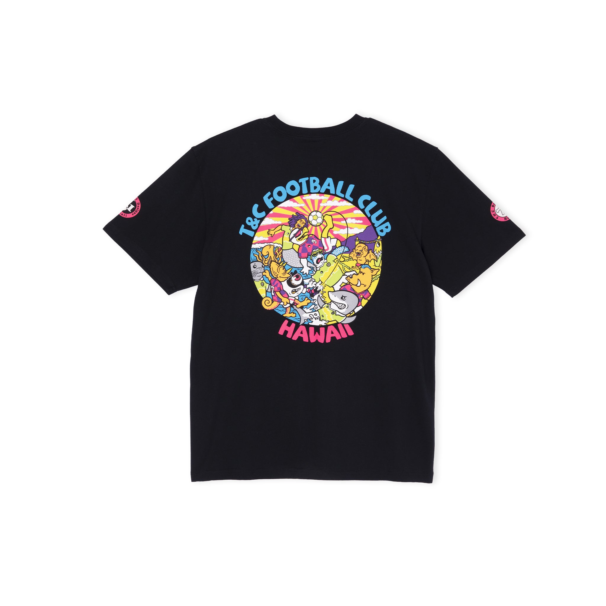 T&C Hawaii Football club - World Cup T-shirt manches courtes - Black
