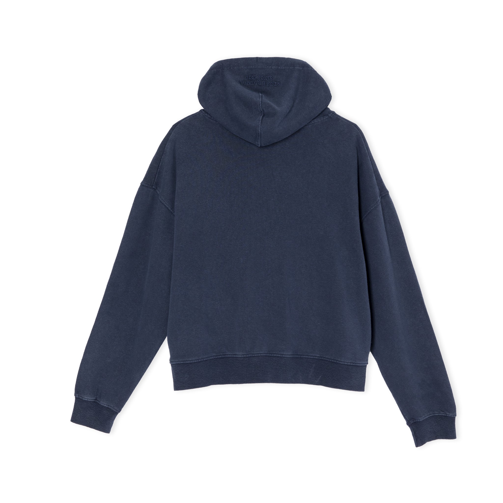 Sweatshirt com capuz para mulher T&C Surf Designs OG Plain - Azul Marinho Escuro