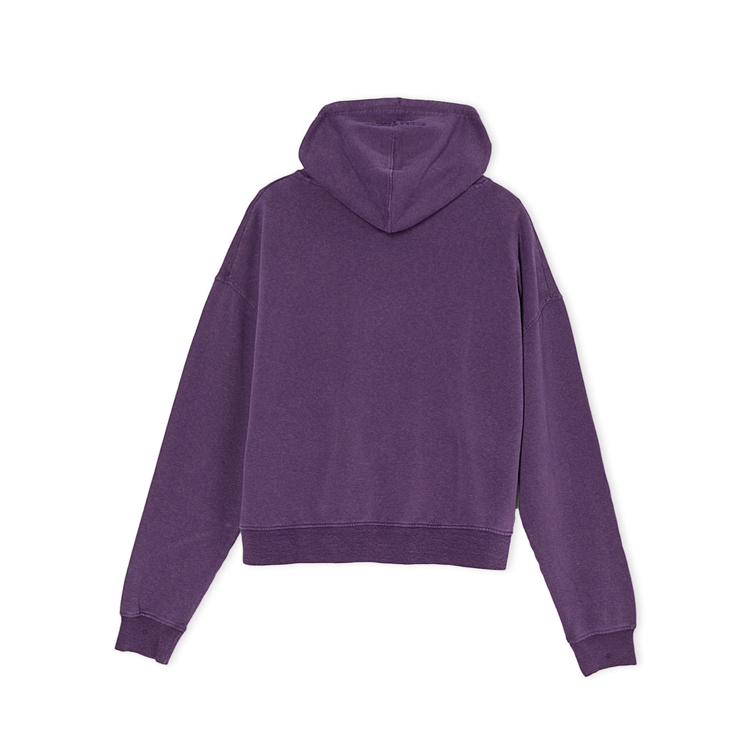 Sweatshirt com capuz para mulher T&C Surf Designs OG Plain - Roxo Escuro