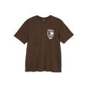 Oval Front Logo T-shirt manches courtes -Brown