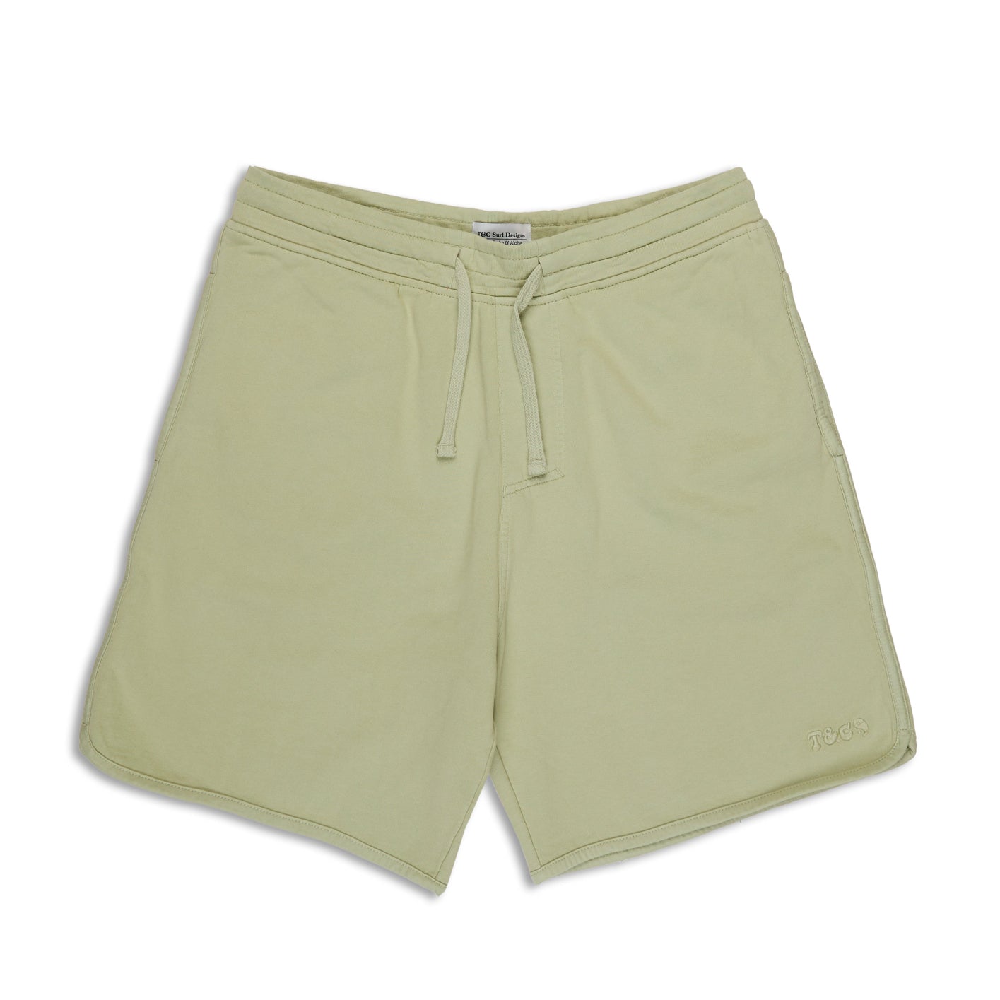 T&C Surf Designs Plain Sweat Short - Sage