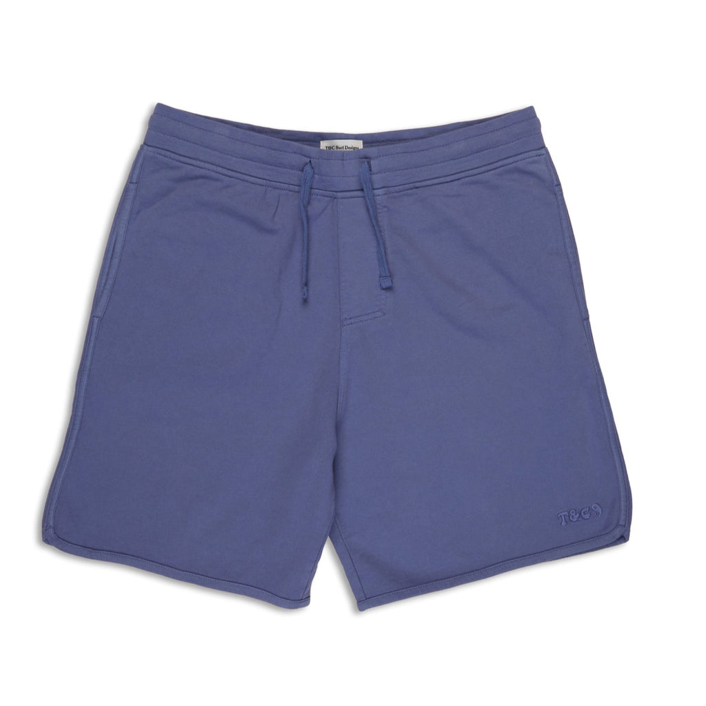 T&C Surf Designs Plain Sweat Walkshorts - Dark Lavender