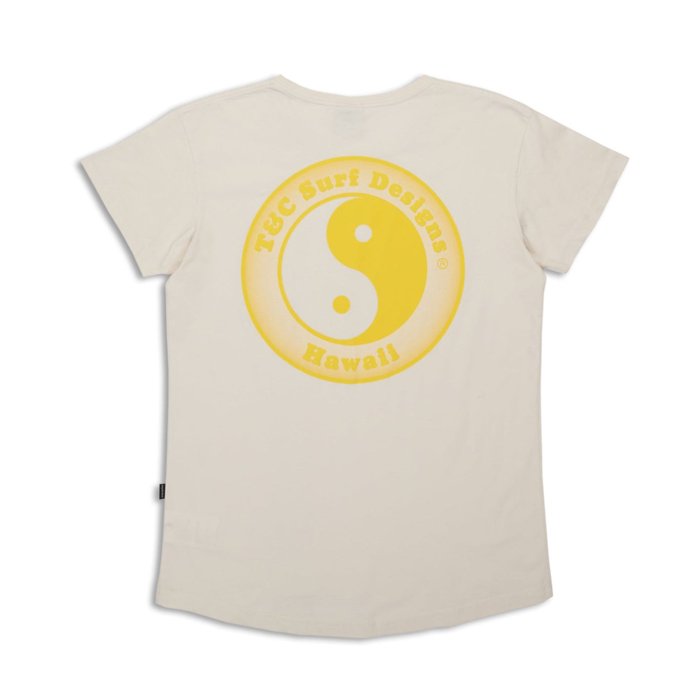 T&C Surf Designs Women YY Logo S/S T-Shirt - Off White