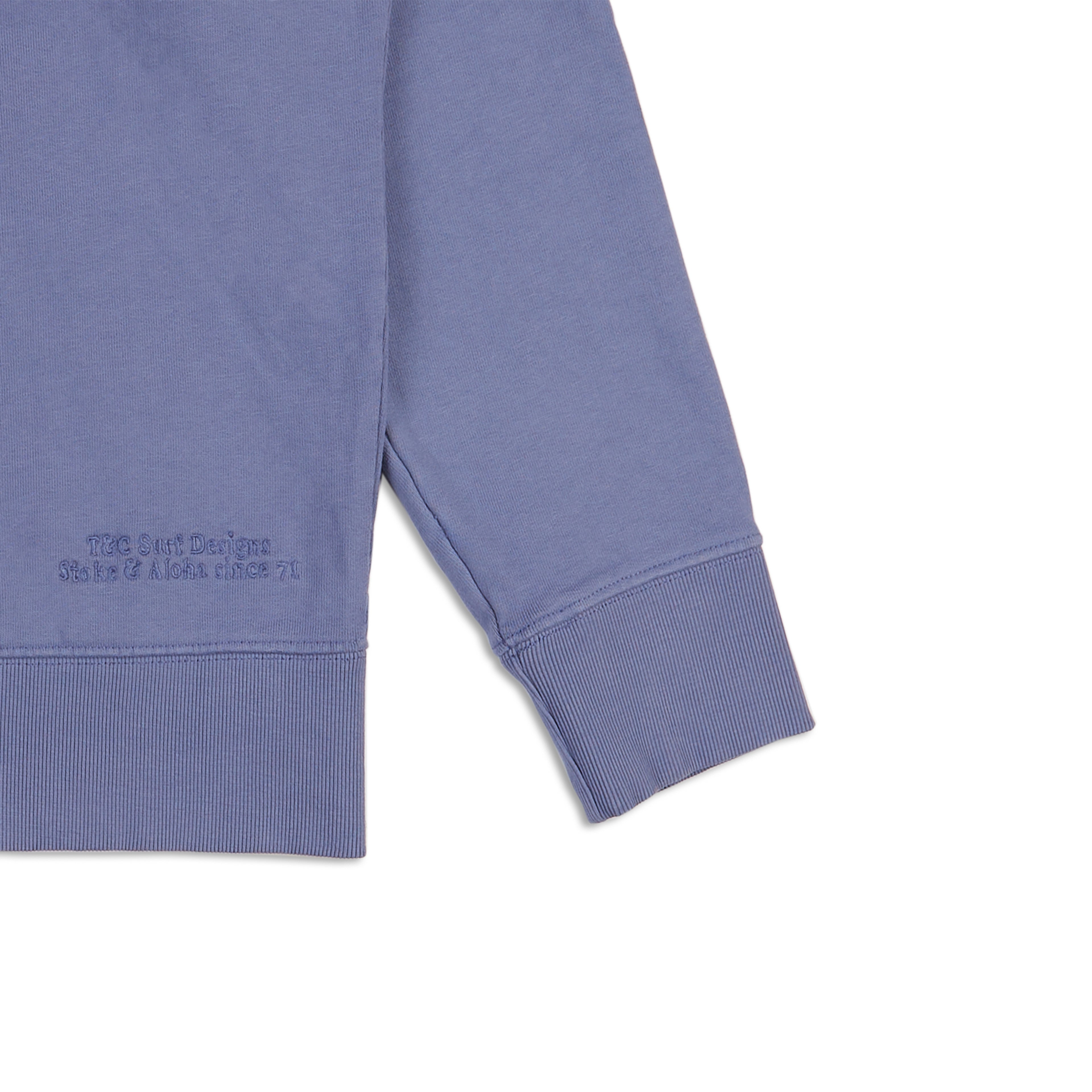 T&C Surf Designs Plain Full Zip Hooded - Dark Lavender