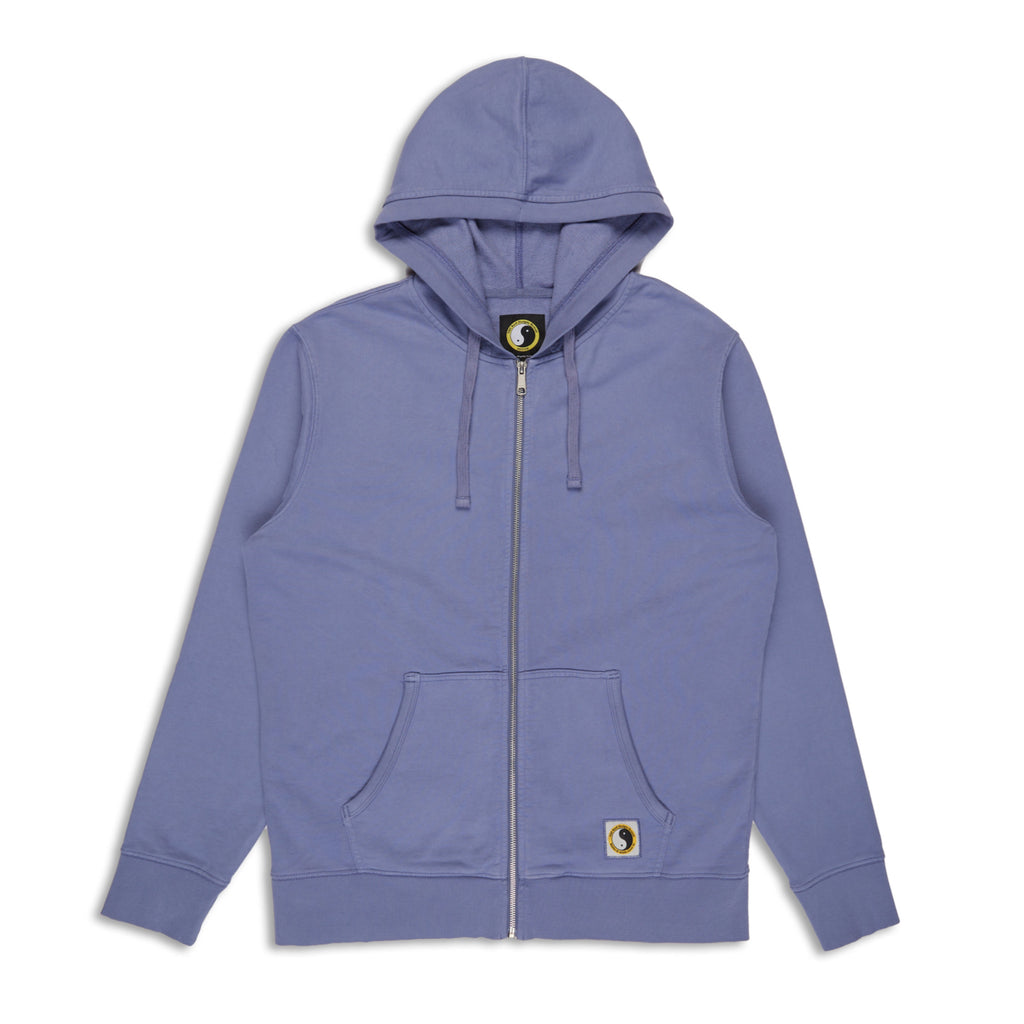T&C Surf Designs Plain Full Zip Hooded - Dark Lavender