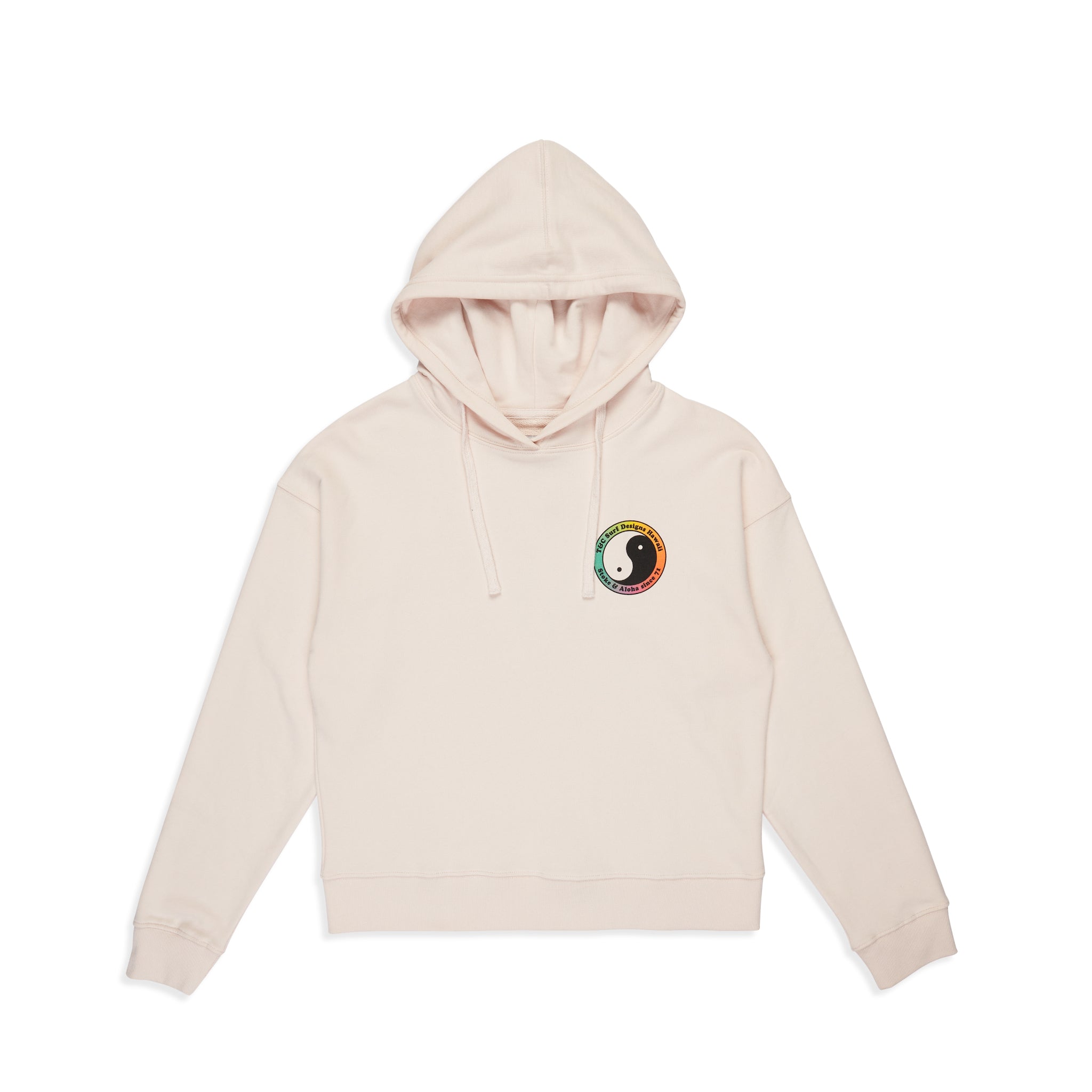 T&C Surf Designs Women YY 71 Hooded Sweatshirt - Used Pink