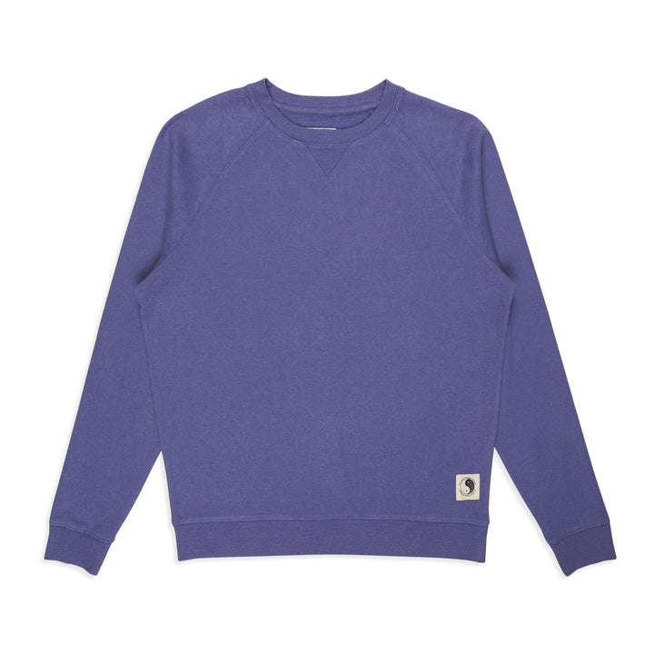 T&C Surf Designs Plain Crew Sweat - Dark Lavender