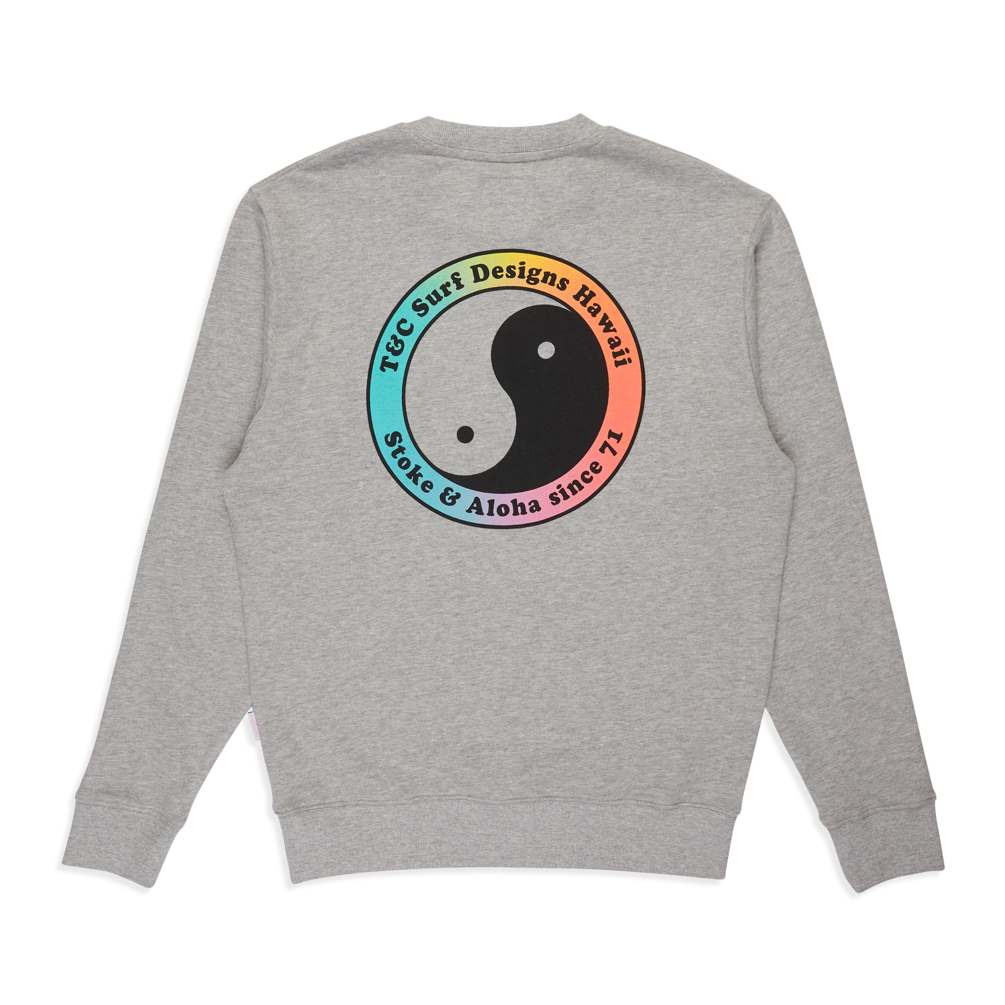 T&C Surf Designs YY 71 Crew Sweat- Heather Gray