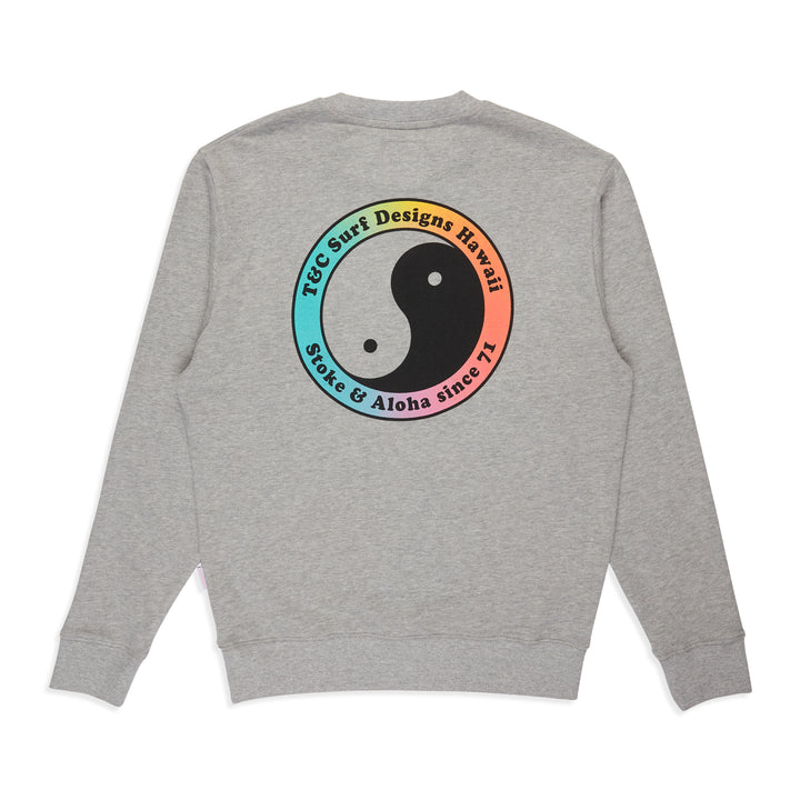 T&C Surf Designs YY 71 CREW SWEAT - Heather Grey