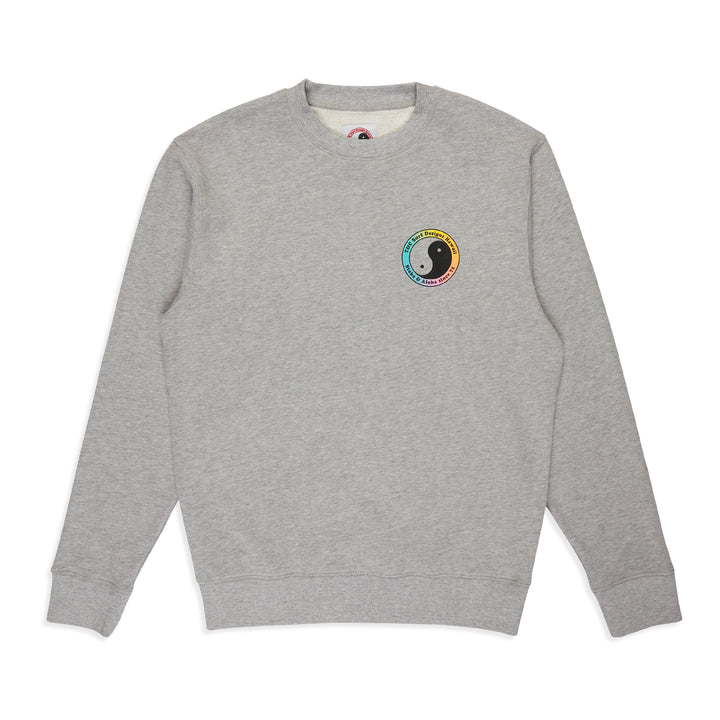 T&C Surf Designs YY 71 CREW SWEAT - Heather Grey