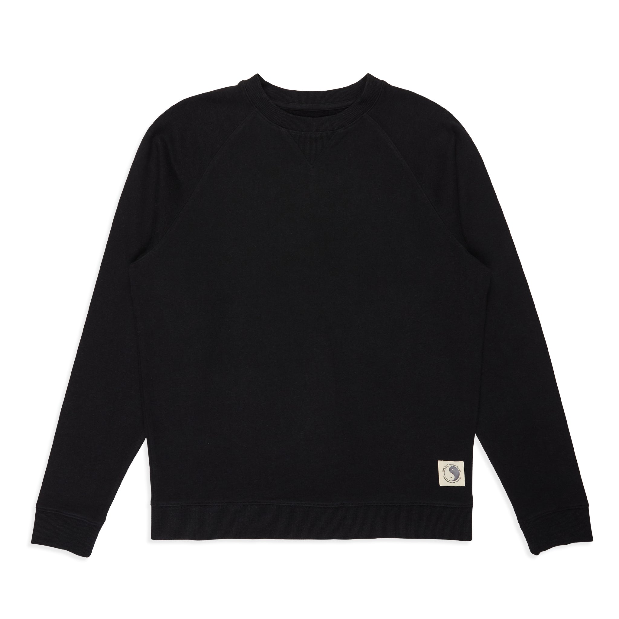 T&C Surf Designs Plain Crew Sweatshirt - Black