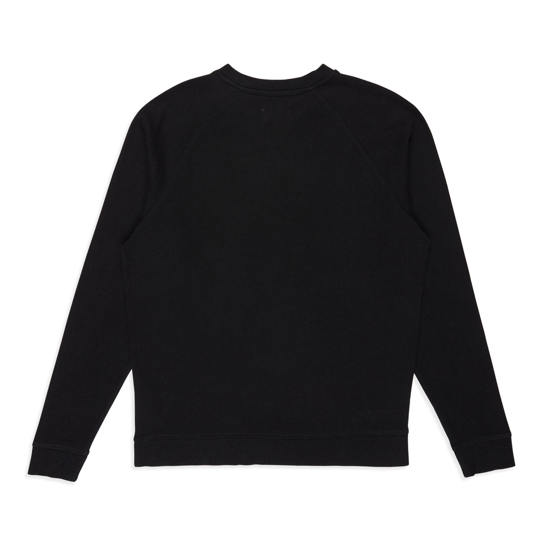 T&C Surf Designs Plain Crew Sweat - Black