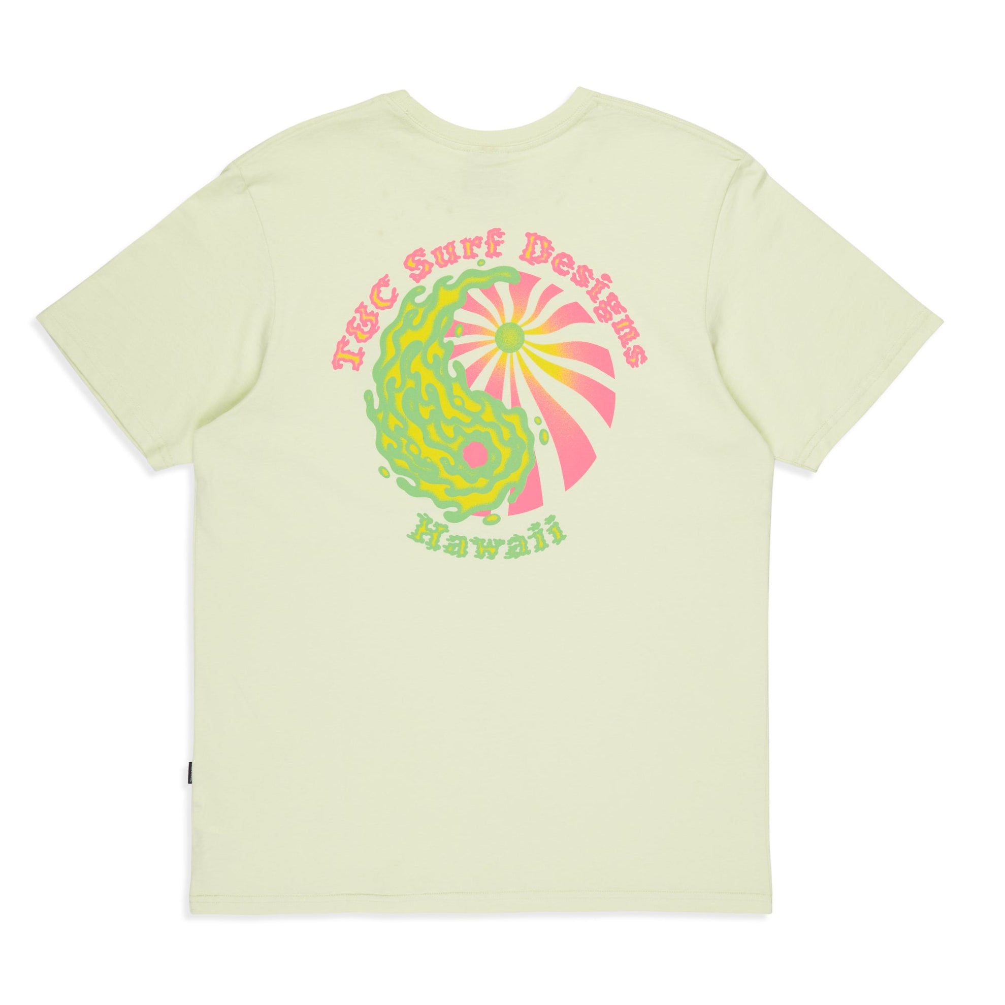 T&C Surf Designs Slims S/S tee - Lime Cream