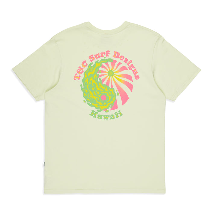 T&C Surf Designs Slims S/S tee - Lime Cream