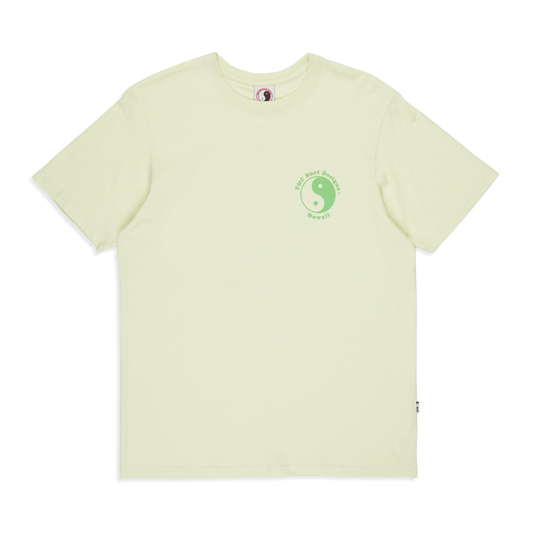 T&C Surf Designs Slims S/S tee - Lime Cream