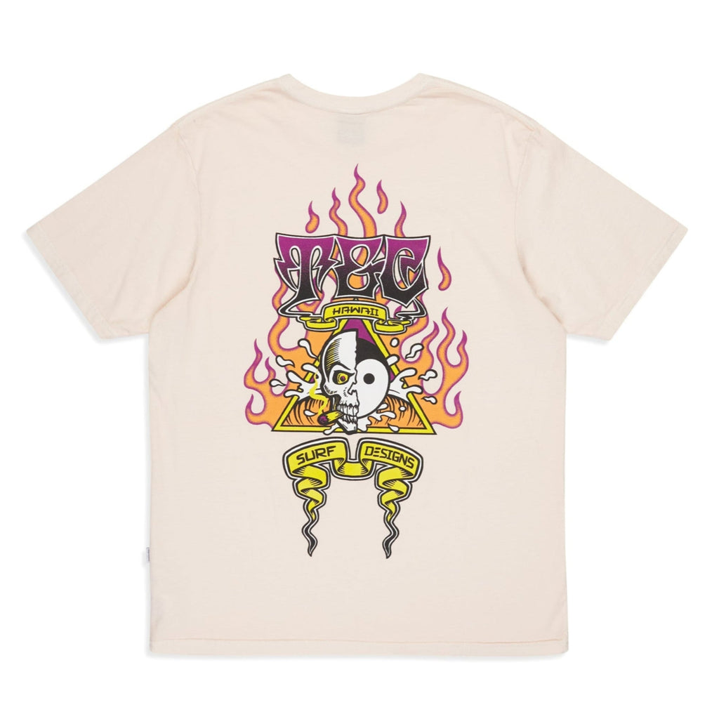 T&C Surf Designs Flame S/S T-Shirt - Used Pink