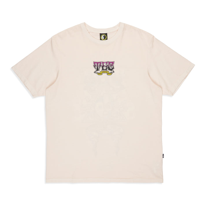 T&C Surf Designs Flame S/S tee - Used Pink