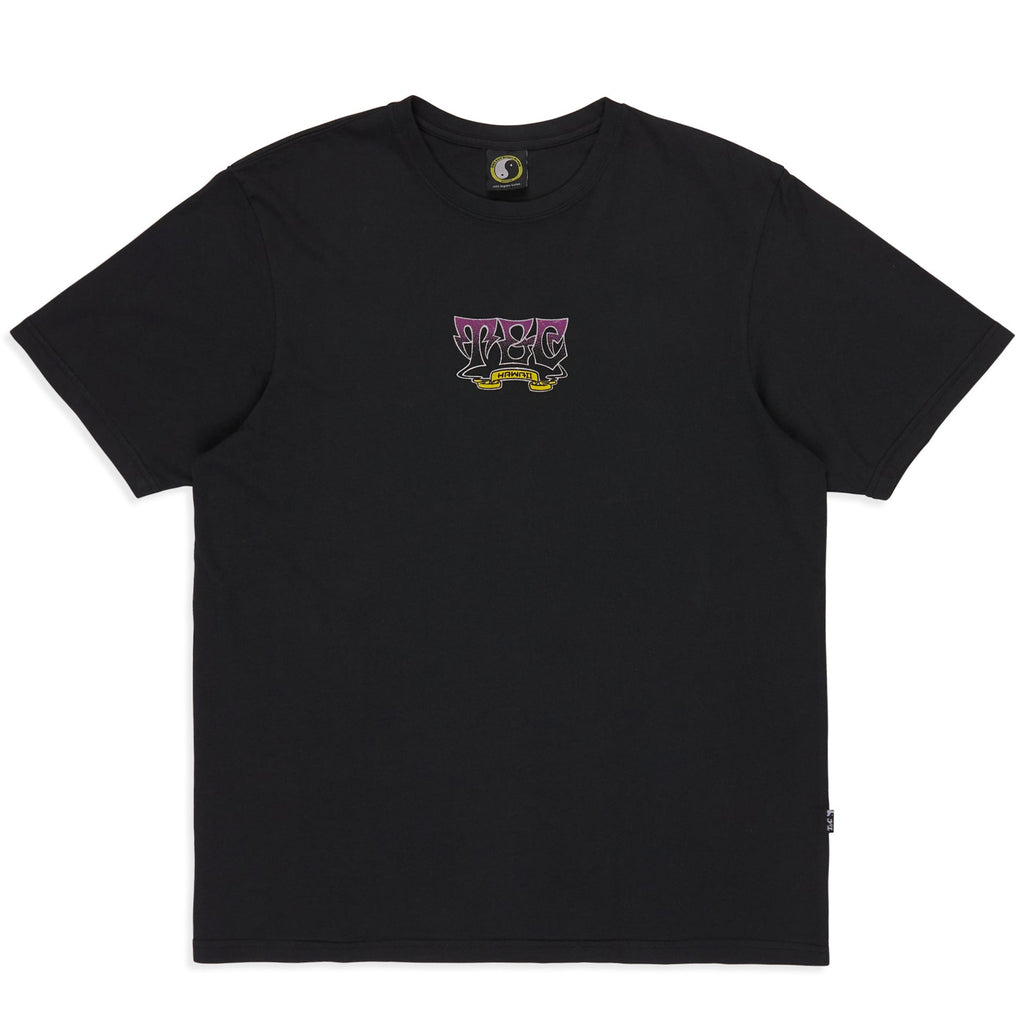 T&C Surf Designs Flame S/S T-Shirt - Black