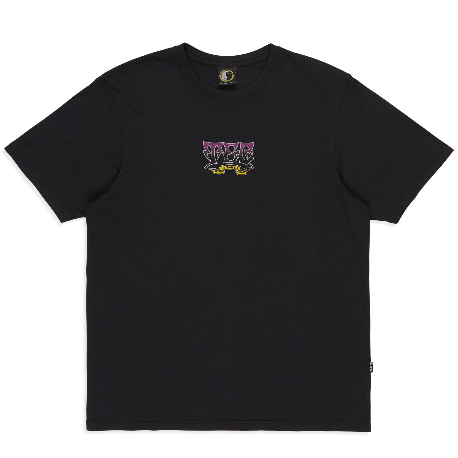 T&C Surf Designs Flame S/S T-Shirt - Black