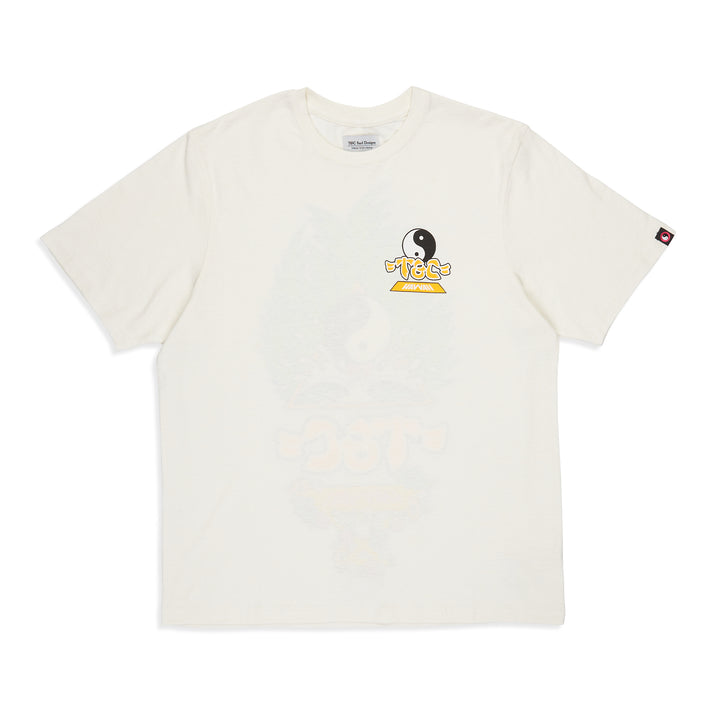 T&C Surf Designs Palms S/S tee - Off White