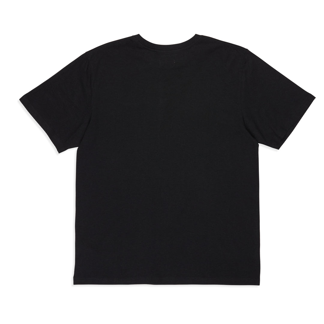 T&C Surf Designs Plain S/S tee - Black Dark