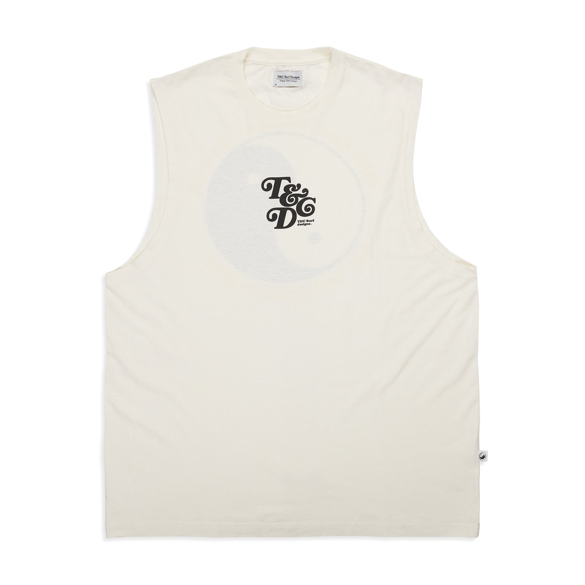 T&C Surf Designs OG Muscle S/S T-Shirt - Off White