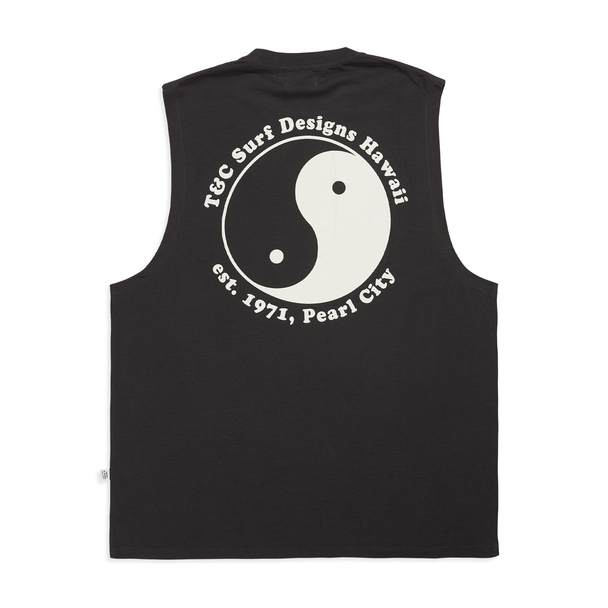 T&C Surf Designs OG Muscle S/S T-Shirt - Washed Black