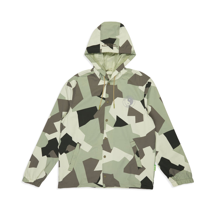 T&C Surf Designs Hooded Coach Jacket - Camo