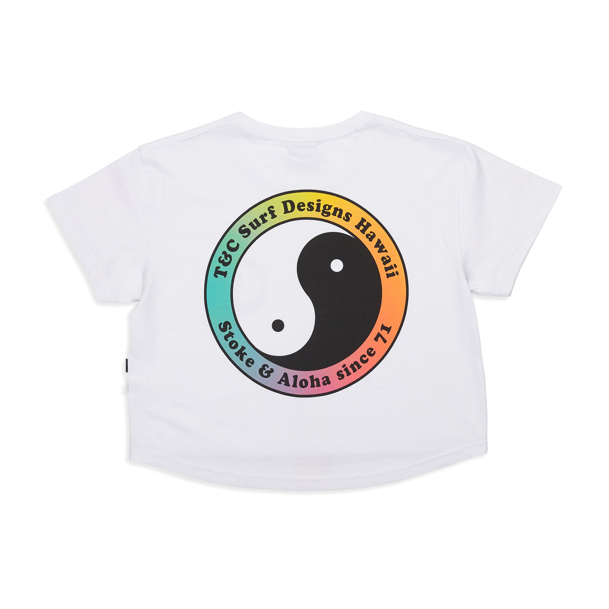 T&C Surf Designs Women YY 71 Logo S/S T-Shirt - White