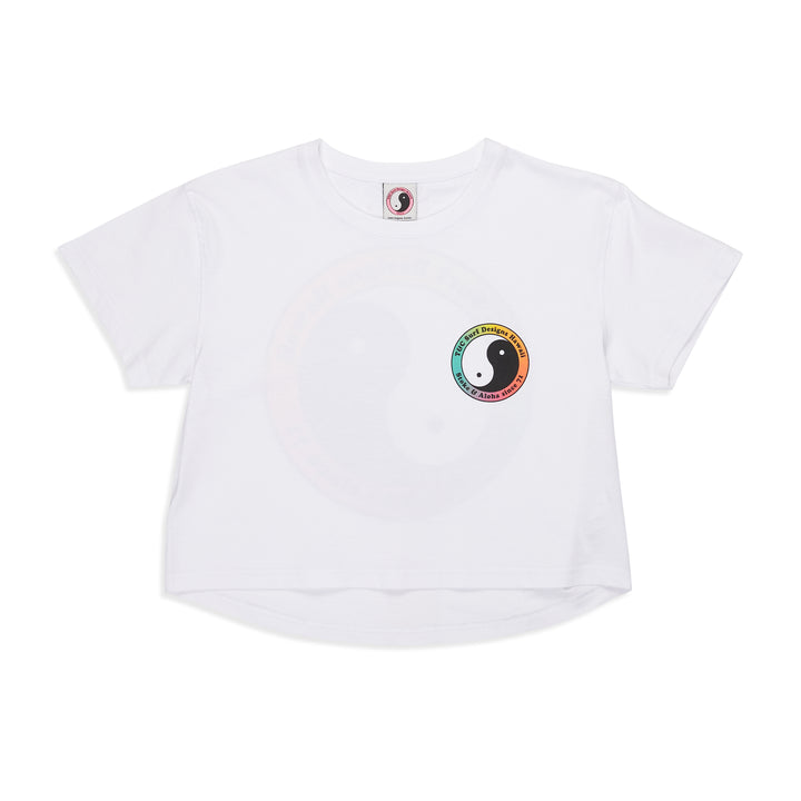 T&C Surf Designs Women YY 71 Logo S/S Tee - White