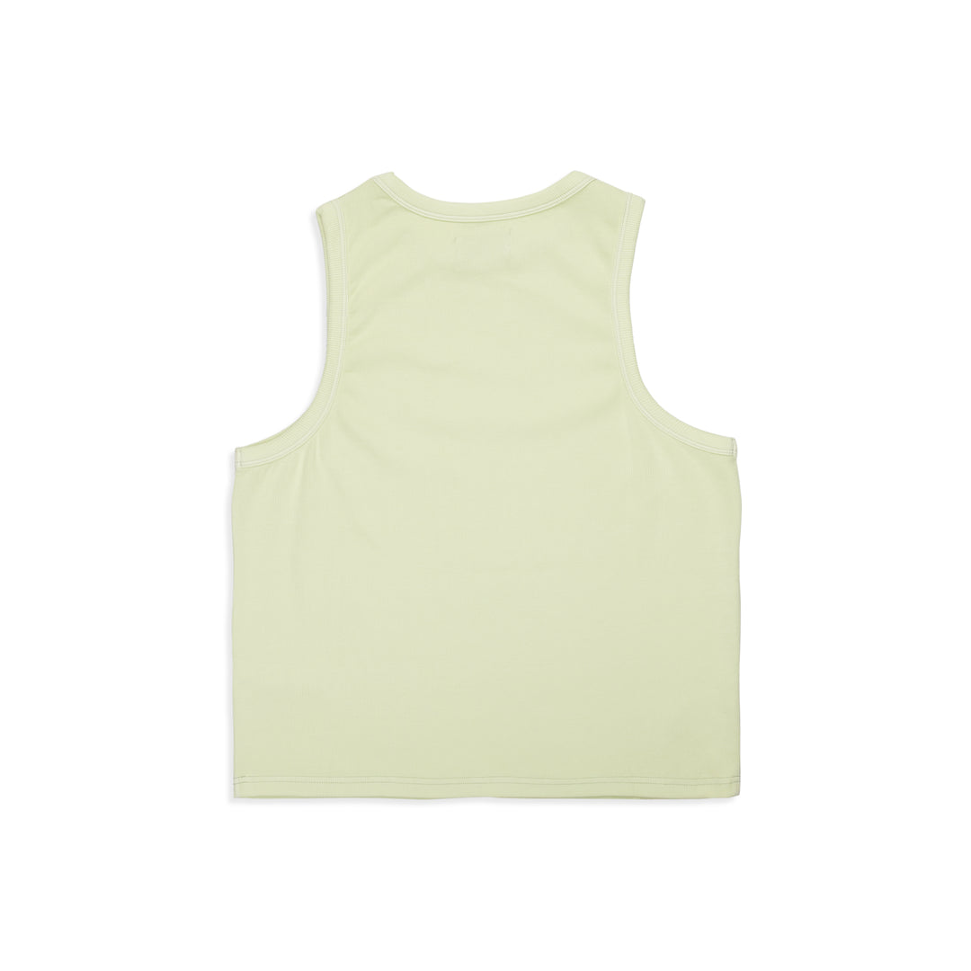 T&C Surf Designs Women Singlet Tee - Lime Cream